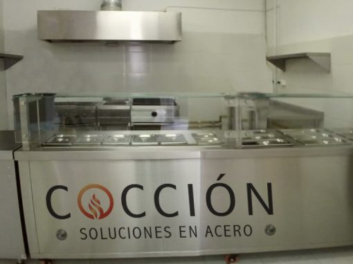 Set cocina restaurante equipos para cocina en acero eco version 3 vista 1