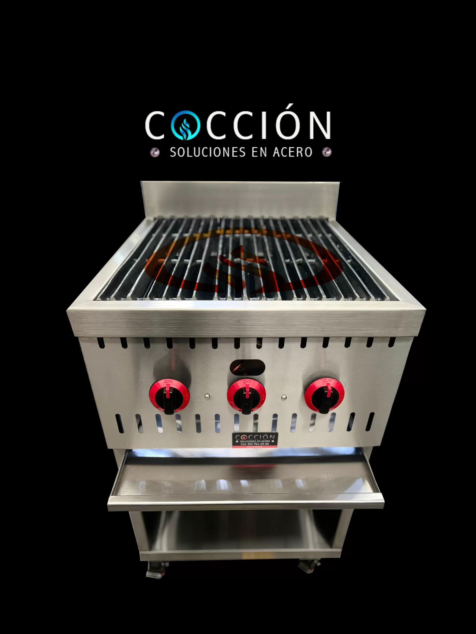 bbq con gabiente 4.1 bbq en acero con gabinete