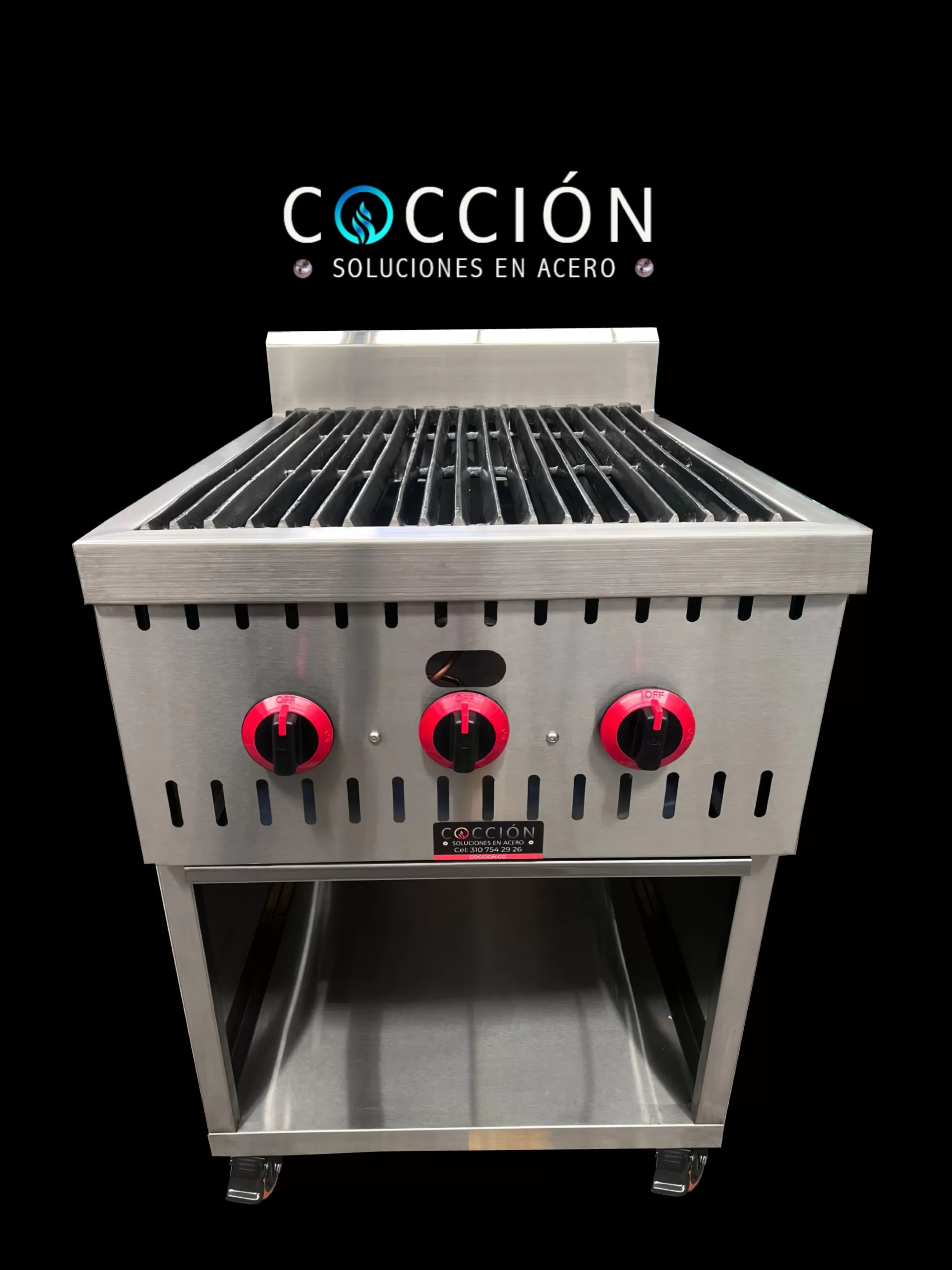 bbq con gabiente 6.1 Asador BBQ a Gas de Empotrar