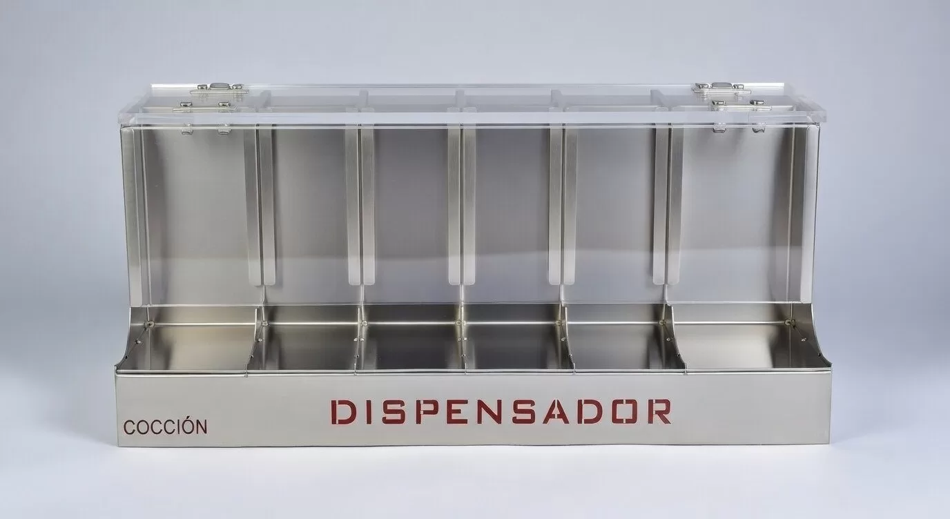 dispensador de Salas en acero